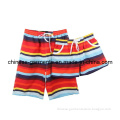 Wholesale Colors Stripe Beach Shorts for Man, Beach Pants